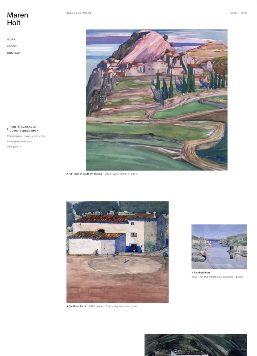 Gallery template
